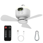 Imountek Rechargeable Camping Fan Led Lantern Portable Tent Digital Display. Fixed Price $33.65.