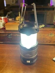 Cascade Mountain Tech Led Battery Lantern Cordless Handheld Black Gray Jd-14078. Fixed Price $8.99.