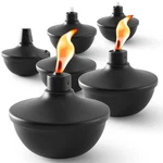 Snogswog 6 Pack Metal Table Top Torches, 22oz Citronella Torches For Outside,.... Fixed Price $55.28.