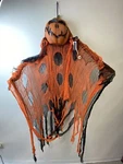 Celebrate Halloween Animated Jack O Lantern Pumpkin Lights Up Eyes Flash Hang. Fixed Price $16.71.