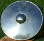 Medieval Knight Shield 18 Gauge Handcrafted Battle Armory Arsenal Round. Fixed Price $106.92.