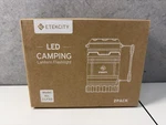 Etekcity Lantern Light Camping Essentials Led Tent Outdoor Lights Lamp, 2 Pack. Fixed Price $17.59.