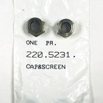 New 2 Pack Of Coleman Lantern And Lamp 220-5231 Hex Steel Burner Cap Screen. Fixed Price $8.99.