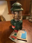 1960s Clean Coleman Lantern Green Top Lp Gas Model 5120 Single Mantle W/ Manual. Fixed Price $69.99.