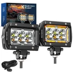 Mictuning K1 4 Inch 36w Amber White Led Light Pods 6 Modes Dual Color Spot Of.... Fixed Price $86.23.