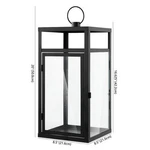 Safavieh Fraleigh 20" Outdoor Lantern, Reduced Price 2172782611 Plt4074a. Fixed Price $49.00.