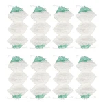 Lantern Mantles Bulk Accordion Shape #95 Clip On 8 Pcs. Fixed Price $19.57.