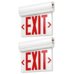 Led Edge-lit Exit Sign Ul Listed Red Acrylic Emergency Light With Battery Backup. Fixed Price $64.99.