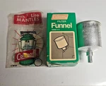 Coleman Filter Funnel 199b1111 + 2 Pack Of 21a Silk Lite Mantles Vintage New. Fixed Price $29.99.