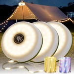 3-pack Camping String Lights, 4 In 1 Portable Light 3 Pack, Green. Fixed Price $59.26.
