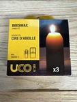 Uco Beeswax Candles 3 Pk For 12 Hour Candle Lanterns Camping Emergency Gear Usa. Fixed Price $10.77.