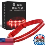 Blazin Led Light Up Dog Collar - Usb Rechargeable, Waterproof All Sizes. Fixed Price $30.76.