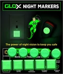 Glo-x Glow In Dark Night Markers Safety Dots 12h Pack Of 10. Fixed Price $19.95.
