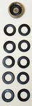 Ten New Coleman No.3 Gaskets Seals For Single Piece Fuel Caps Lanterns. Fixed Price $7.99.
