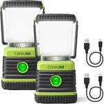 Led Camping Lantern Rechargeable, Lights, 1000lm, 4 Light Modes, 4400ma. Fixed Price $77.99.