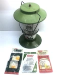 Vintage Coleman Lantern 5114 W/ Pyrex Tapered Picket Fence Globe & Extra Mantles. Fixed Price $74.99.