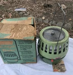 Coleman Deluxe Catalytic Heater Avocado 513a708 3000 - 5000 Btu Untested. Fixed Price $89.99.