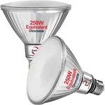 Explux 250 Watt Equivalent Par38 Led Flood Light Bulbs, Super Bright 3300 Lumens. Fixed Price $39.90.