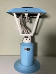 Vintage Rare Old Thermos Lp Gas Mantle Camp Light Model 8352 Blue Camping. Fixed Price $47.00.